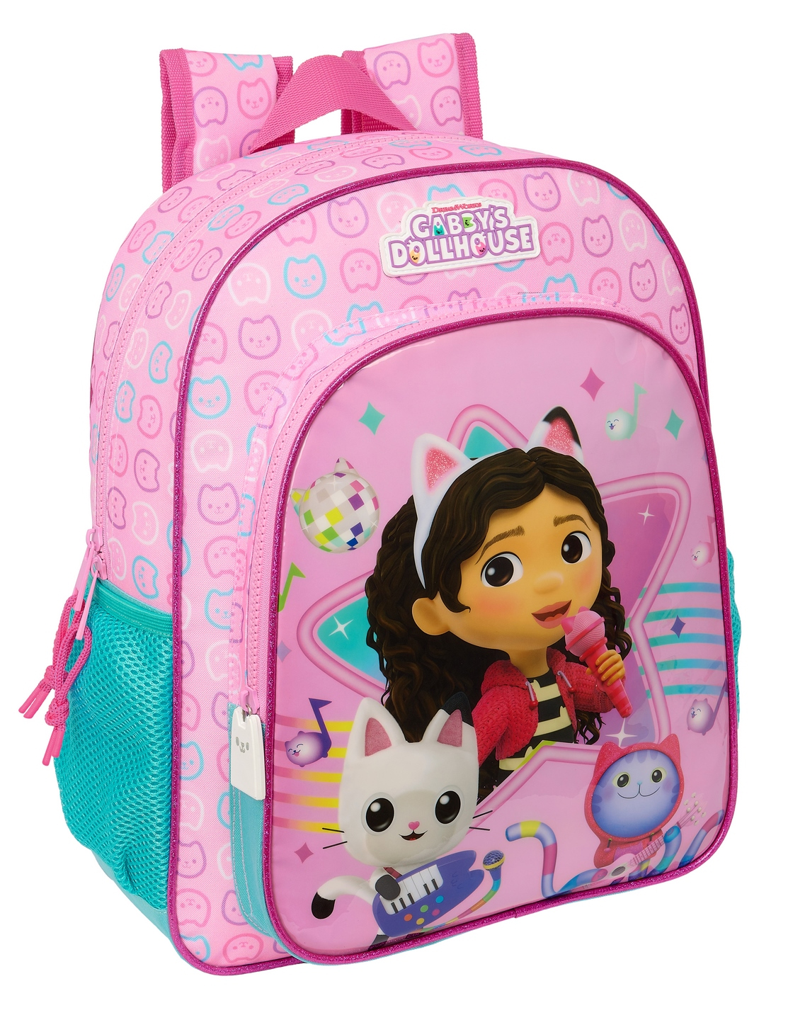 gabby´s dollhouse mochila infantil adaptable ( safta - 612427185 )