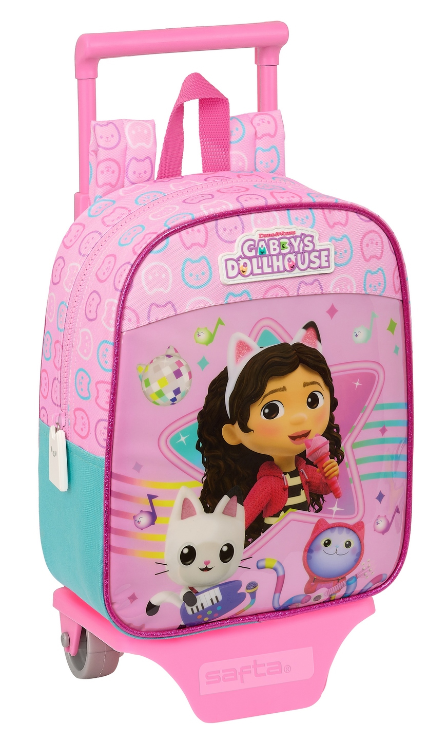 gabby´s dollhouse party mochila con carro  (safta -612427280 )