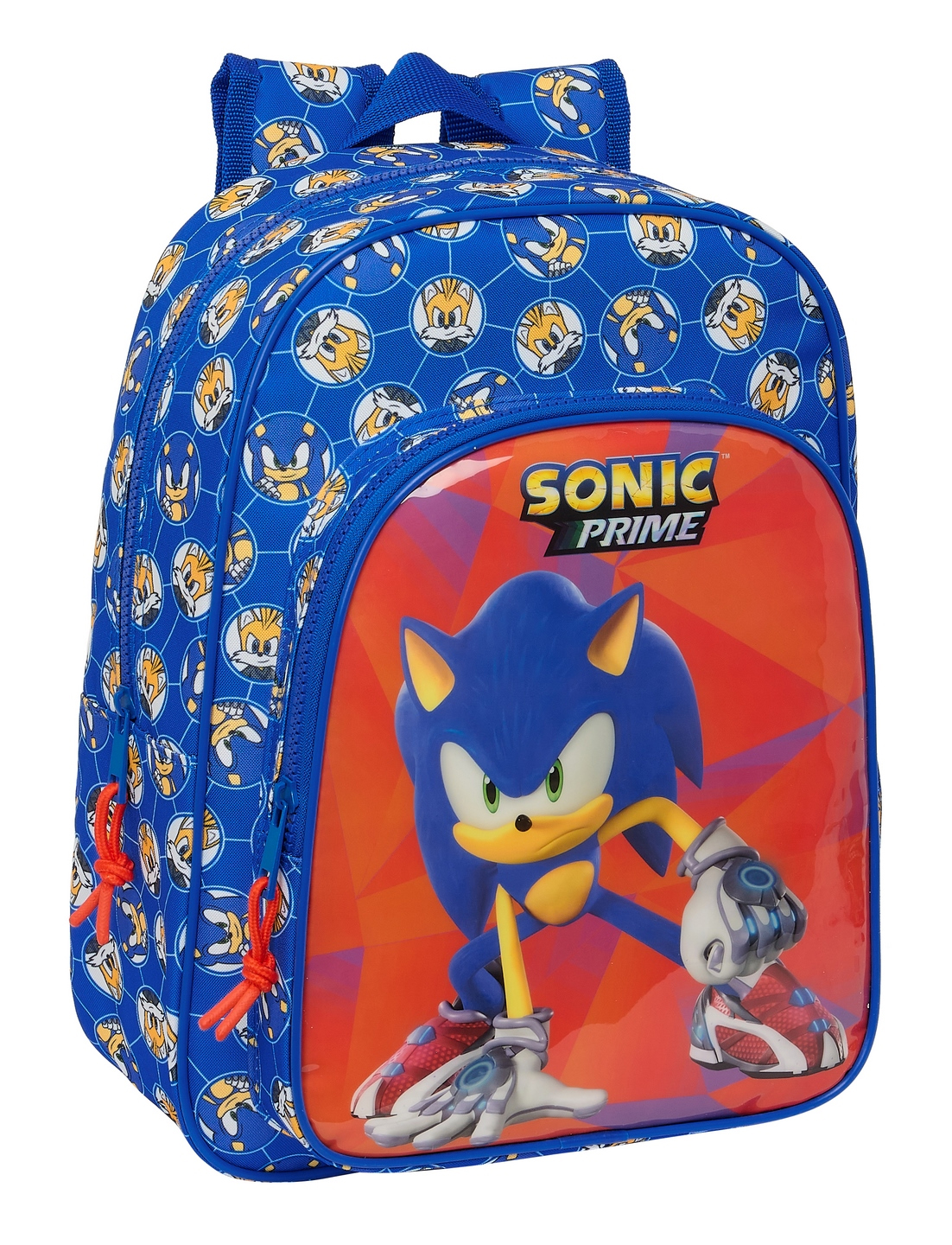 sonic prime mochila infantil adaptable (safta - 612495185 )