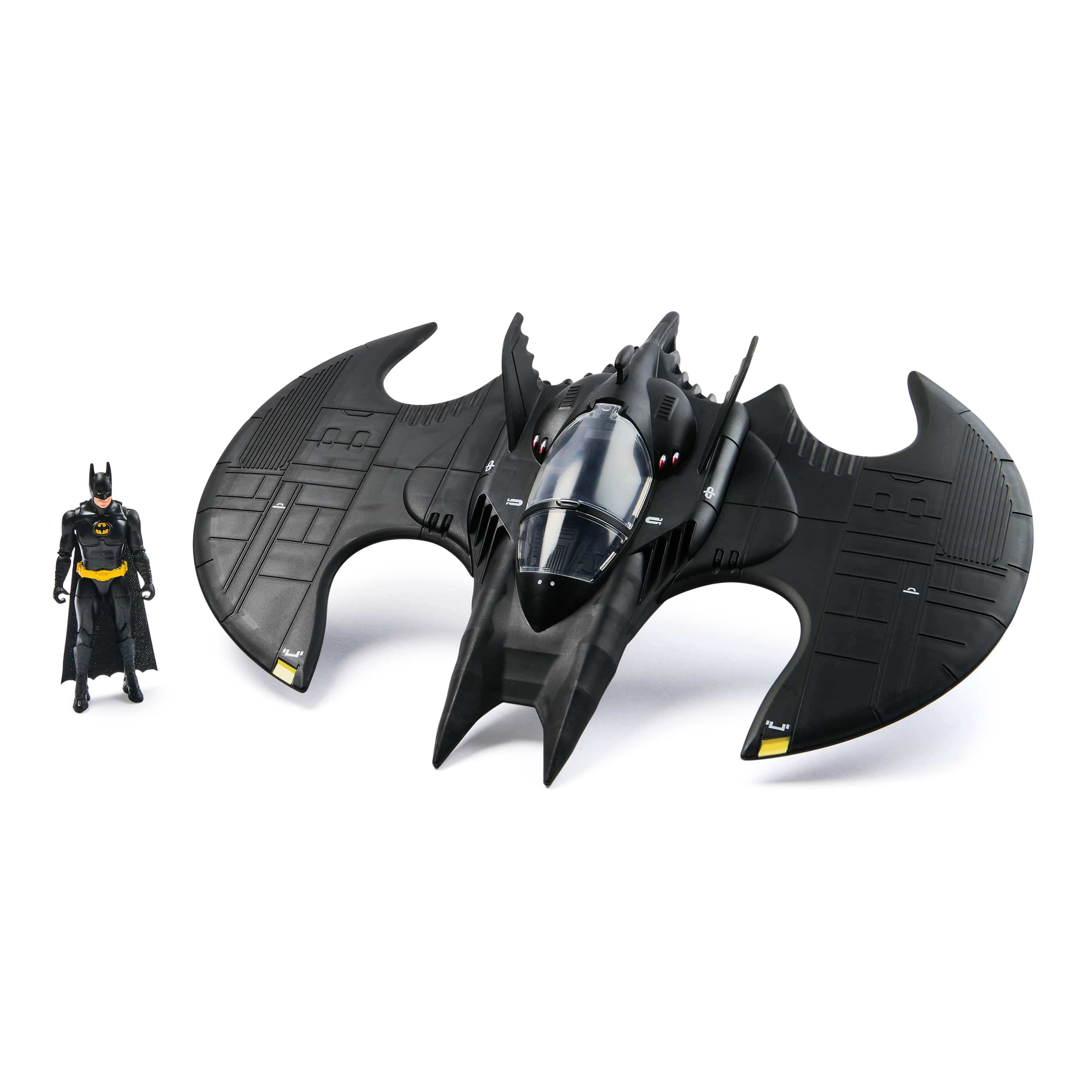 batman 85 aniversario batwing+batman ( spin master - 6070890 )