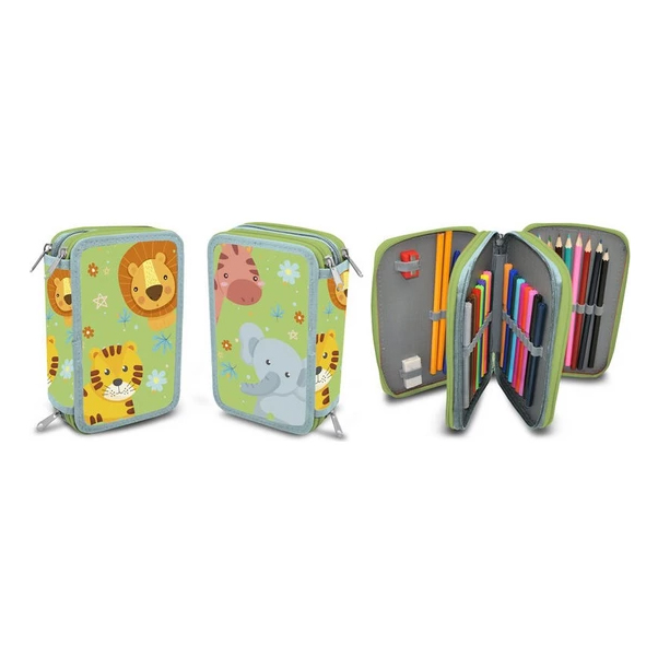 in to the estuche 3 cremalleras ( kids licensing - kl11375 )