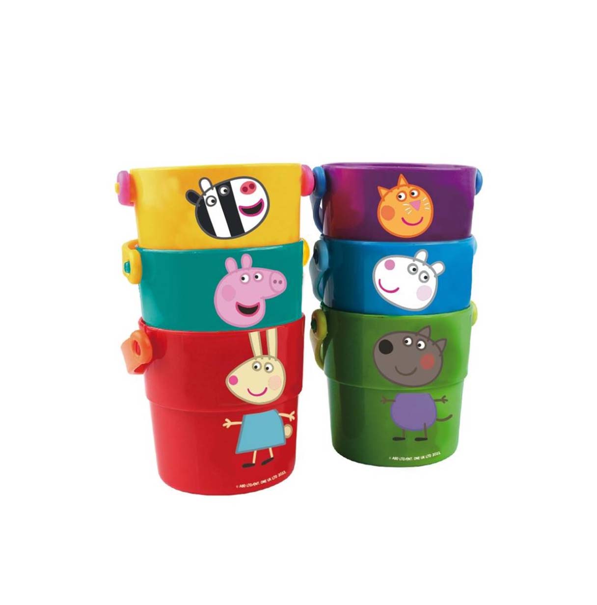 peppa pig cubos apilables ( kids licensing - pp17095 )