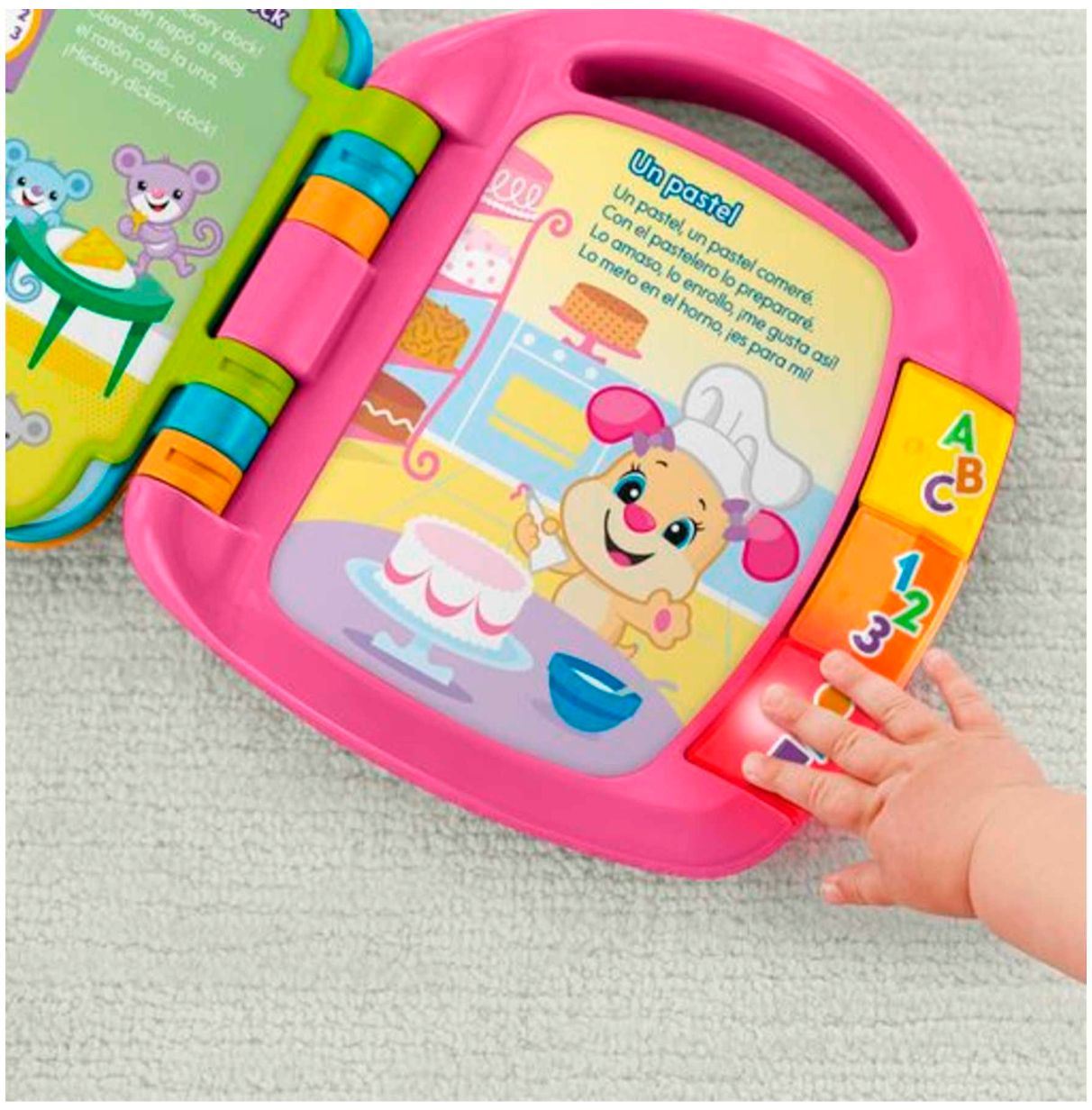 fisher libro interactivo aprendizaje (mattel dlf23)