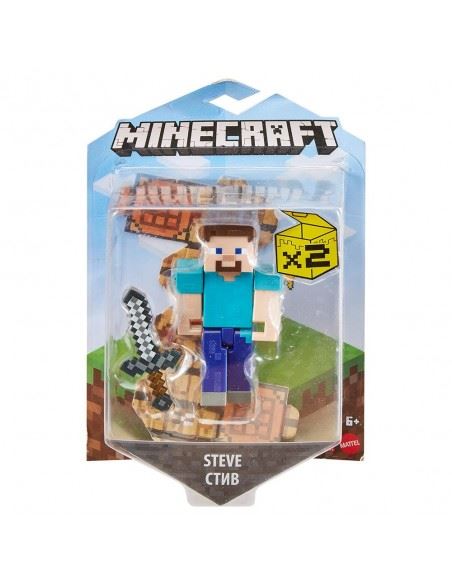 minecraft figuras core surtidas (mattel - gtp08)