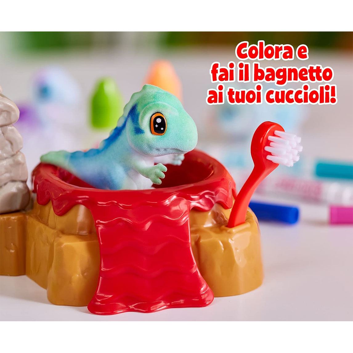 crayola washimals dinos set jurasico(74-7459 )