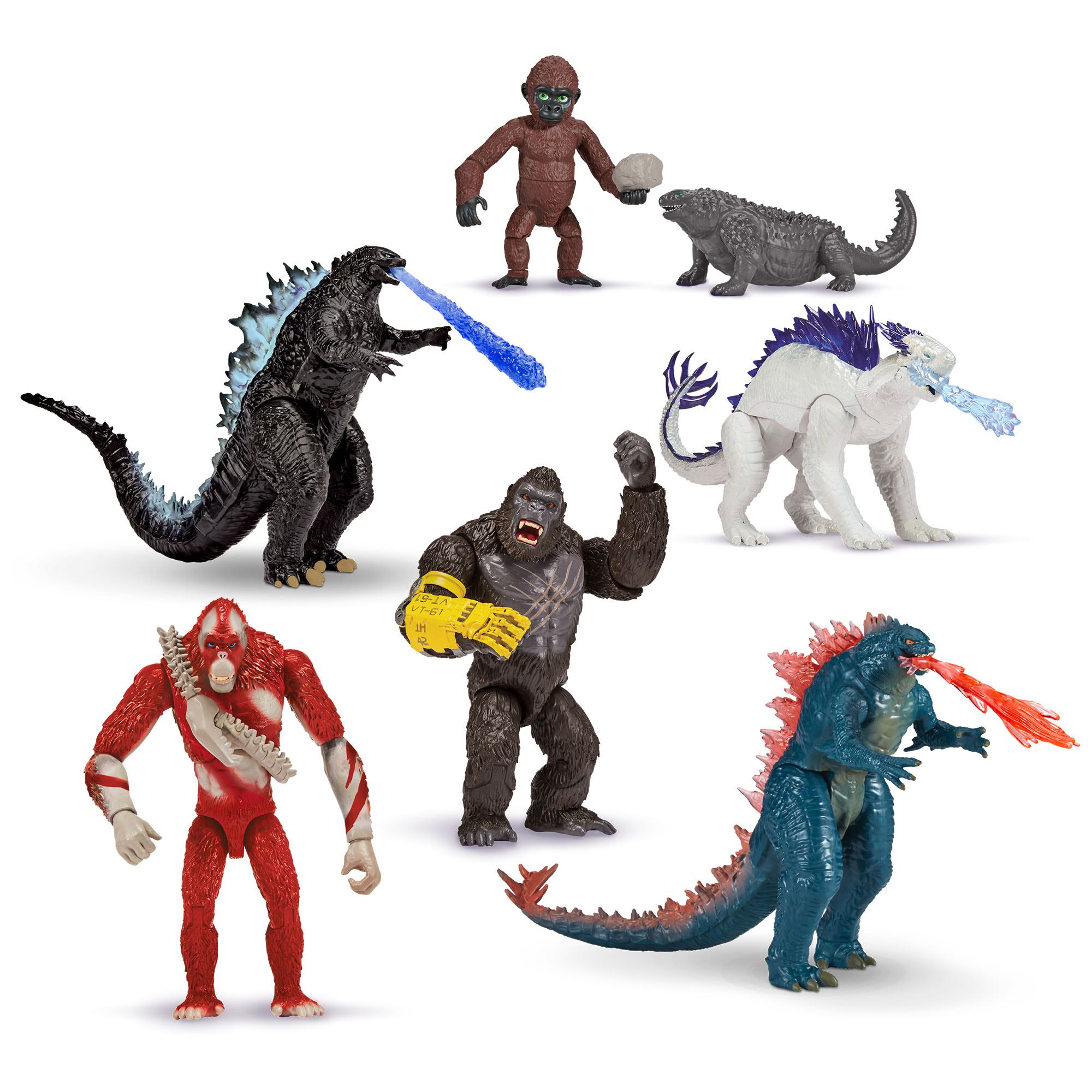 godzilla & kong figuras basicas surtidas ( famosa - mn303000)