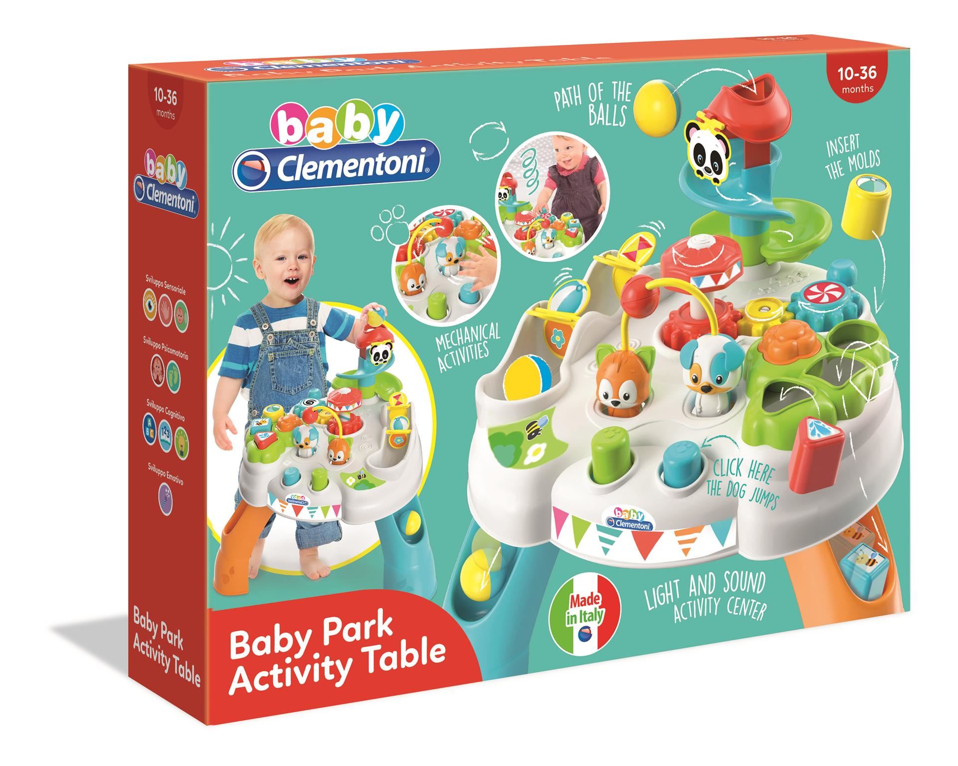 baby park mesa de actividades