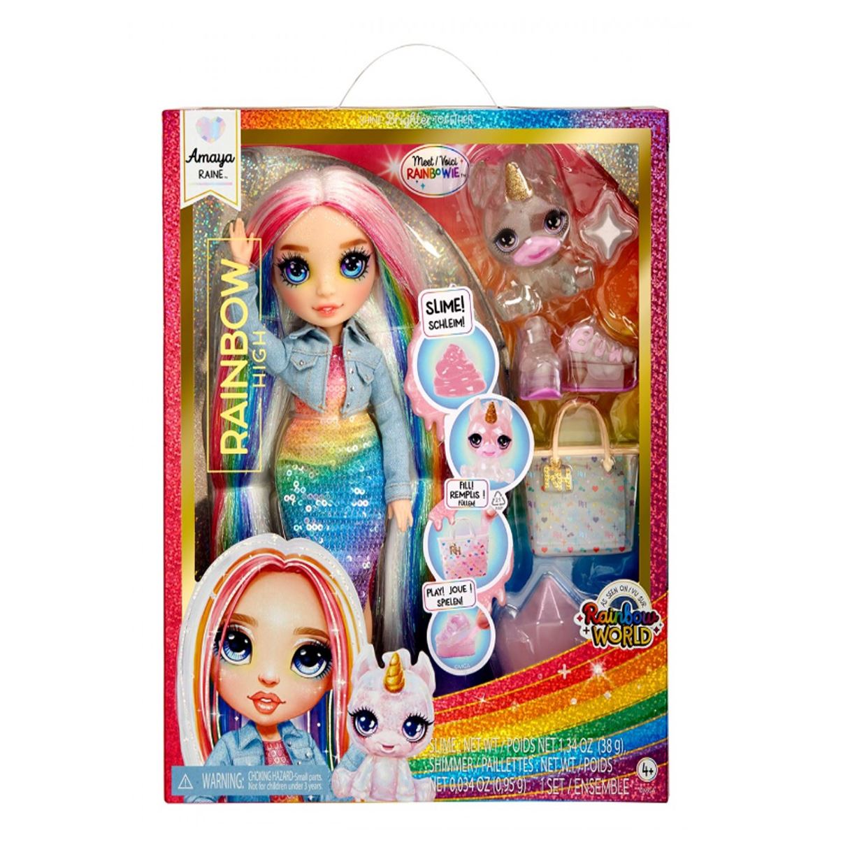 rainbow high rainbow world amaya (mga - 120230eu)