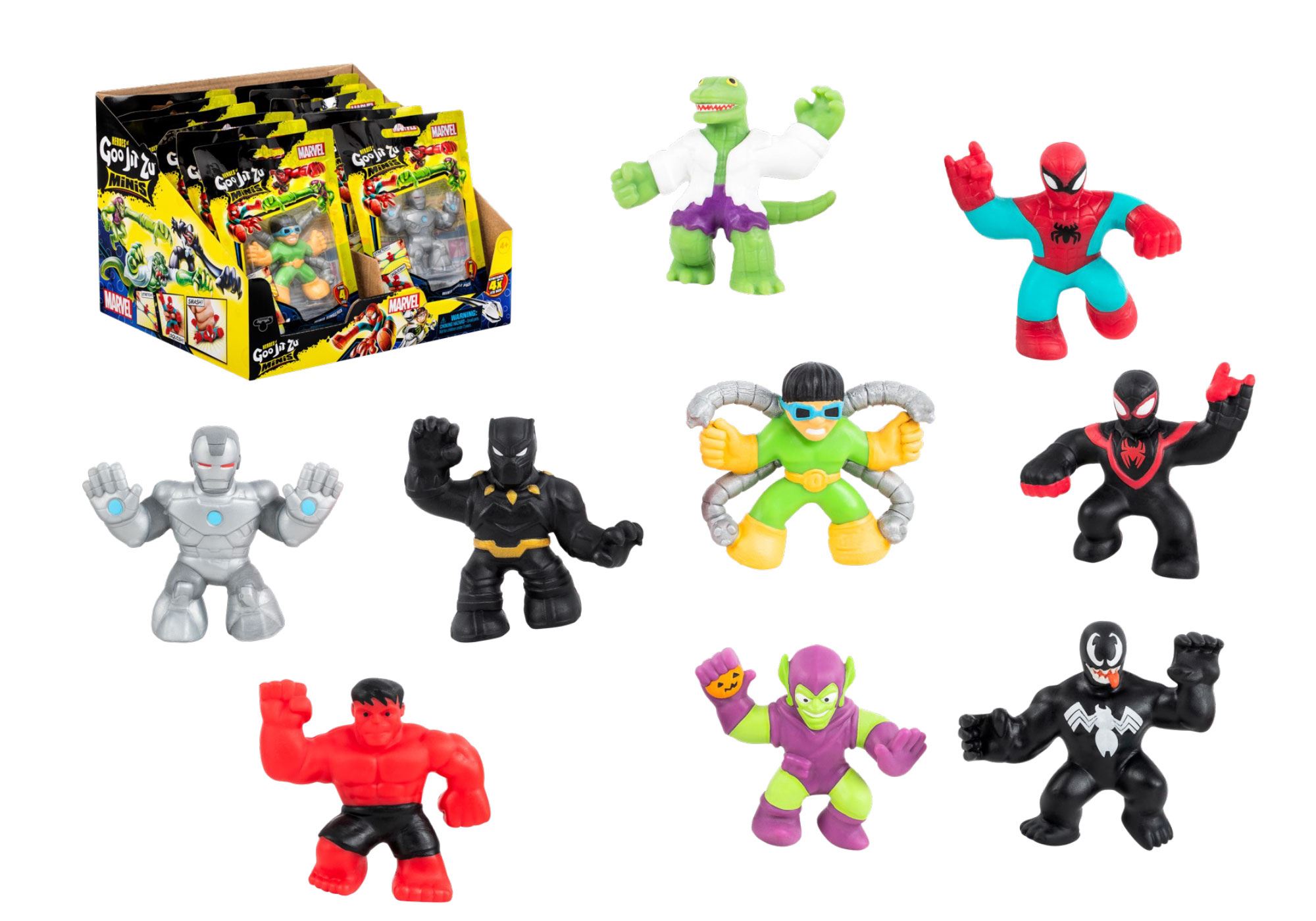 goo jit zu figuras minis marvel surtidas ( bandai - 00290231)