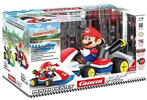 carrera coche r/c.mario kart 1:16 2,4