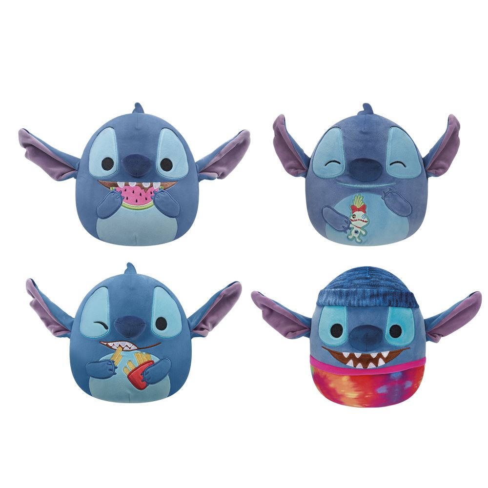 squishmallows stitch 20 cm surtido (toy partner - sqdi00698)