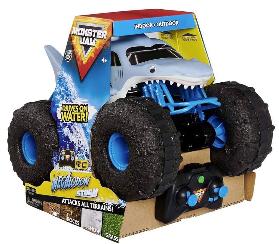 monster jam megalodon storm r/c (spin master - 6056227)