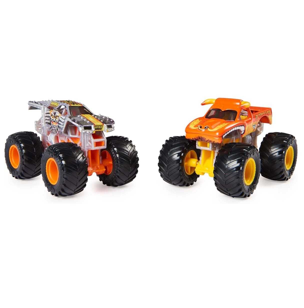 monster jam 1:64 max-d vs toro loco (spin master - 6066633)