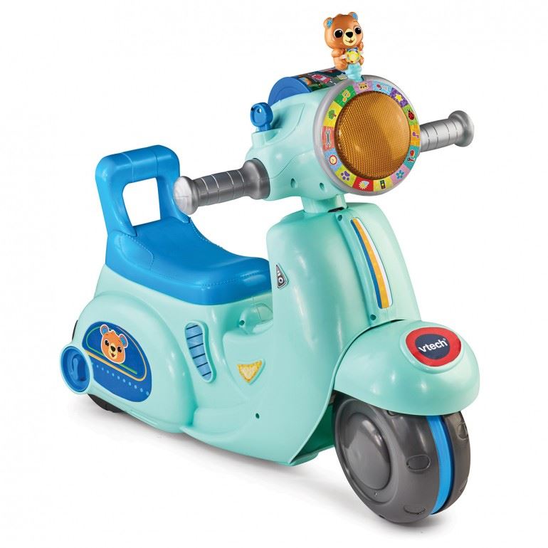 vtech mi scooter de paseo 2 en 1 azul (572377)