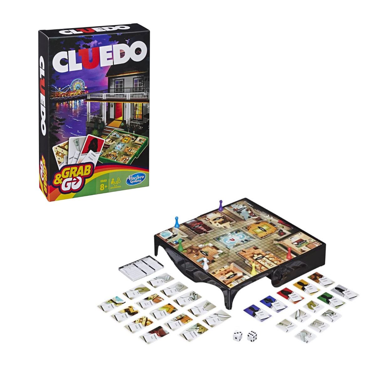 cluedo viaje (hasbro - b0999105  )