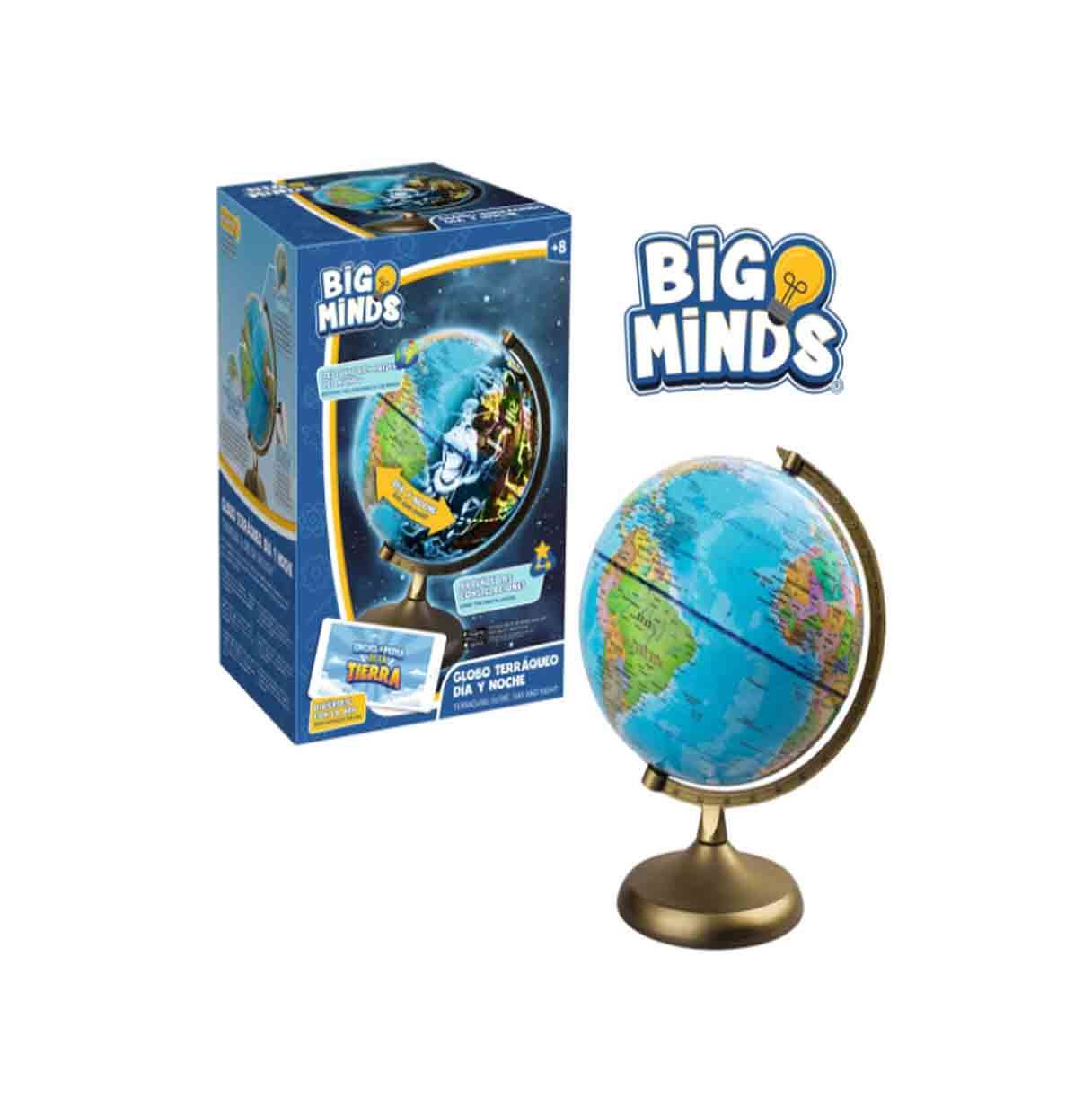 big minds globo terraqueo dia y noche  (wordl brands - bm803438  )