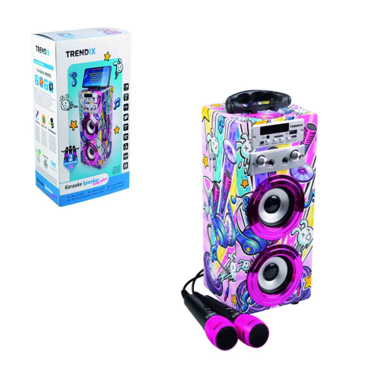 trendix karaoke speaker party edition  ( world brands - tx803441 )