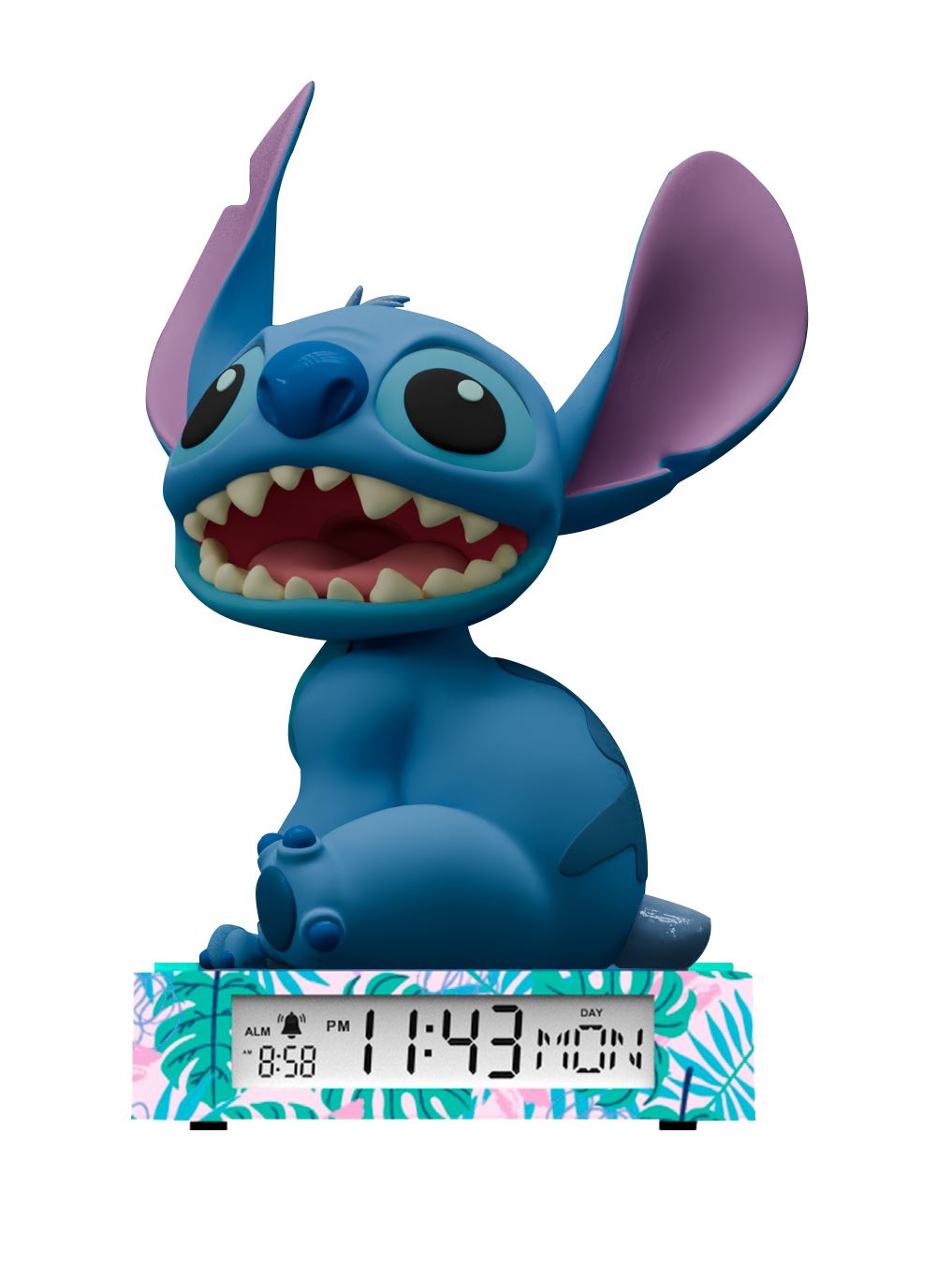 stitch lampara 3d con despertador ( kids licensing - las3055)