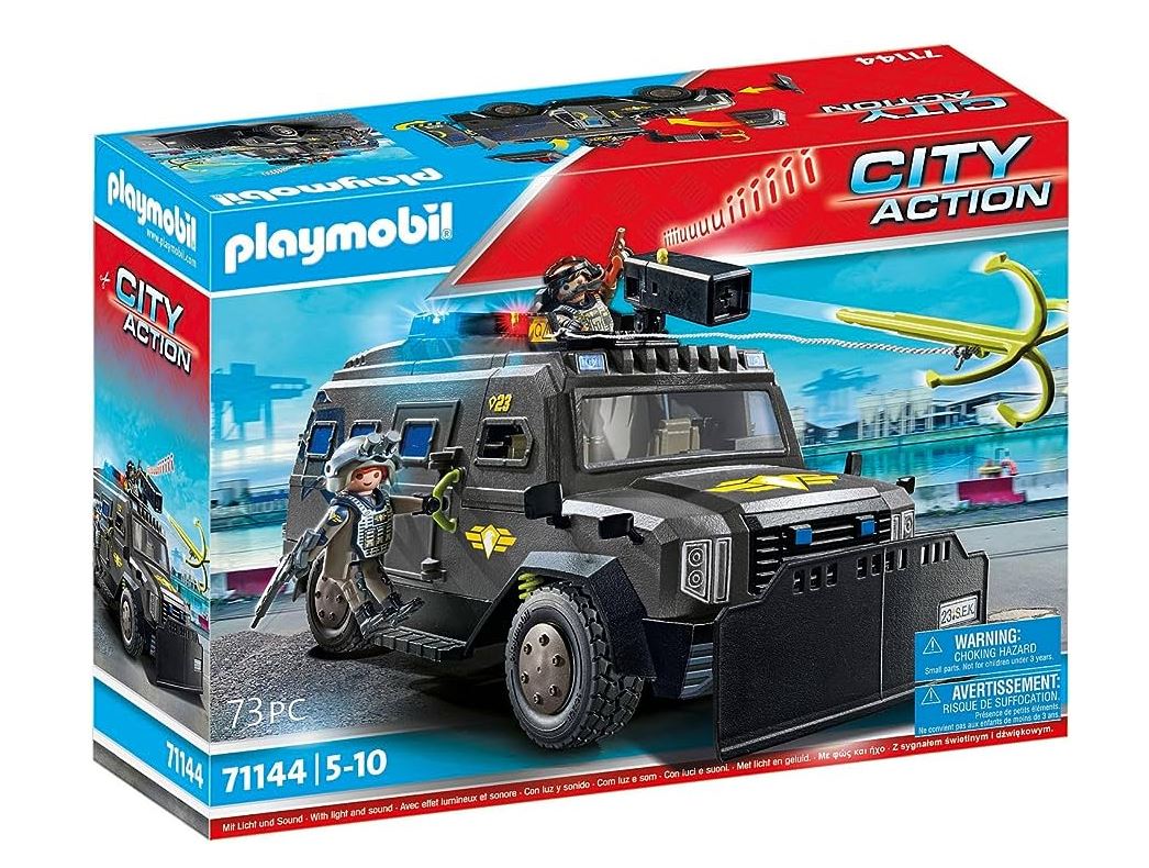 playmobil fuerzas especiales vehiculo (71144)