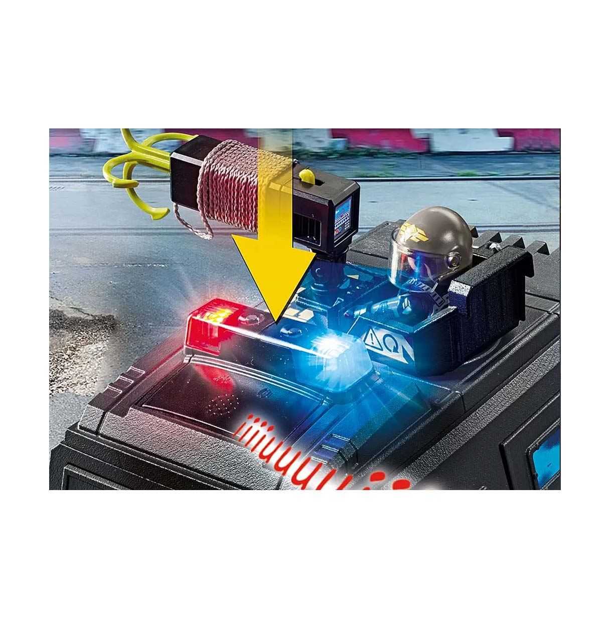 playmobil fuerzas especiales vehiculo (71144)