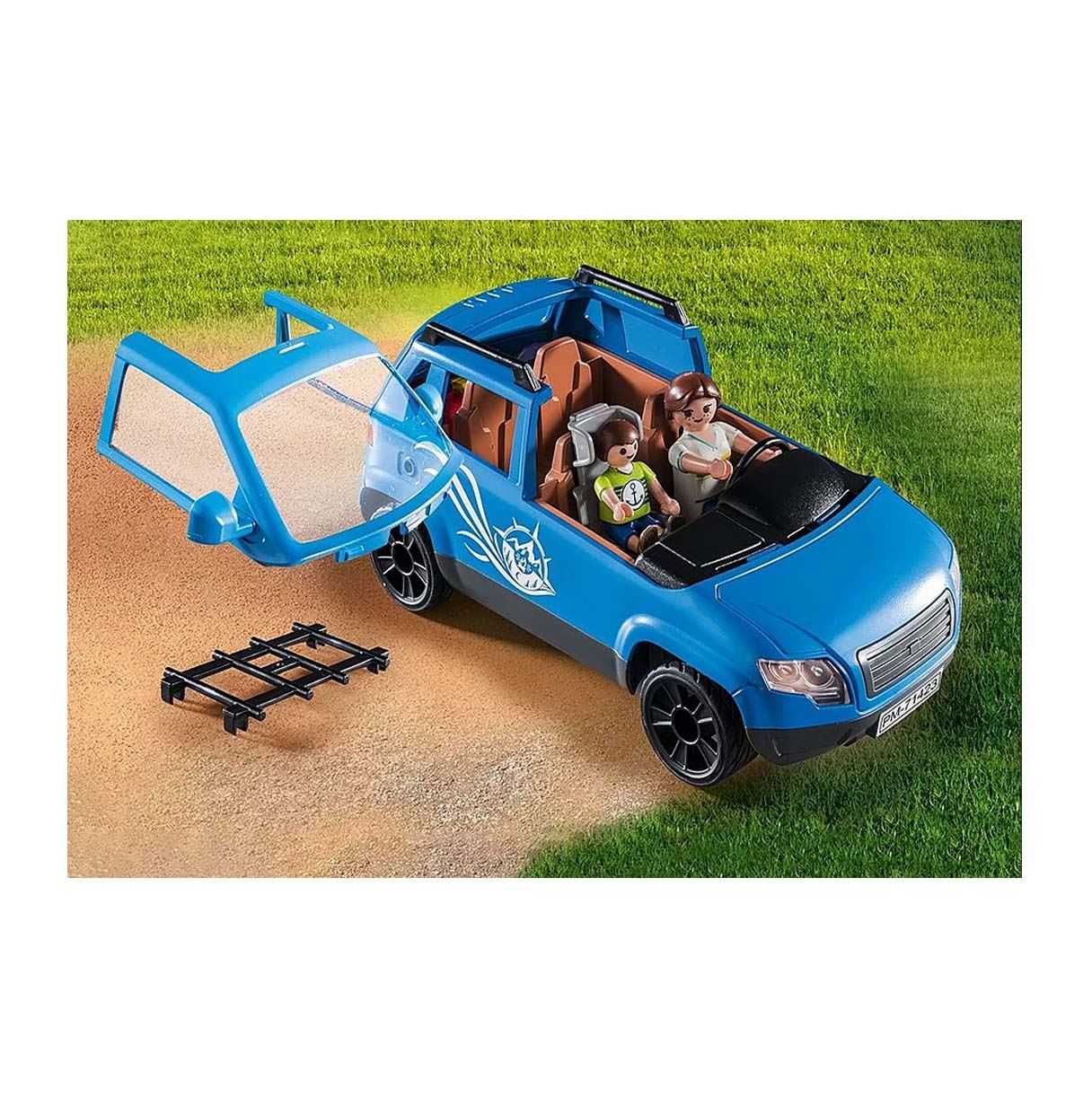 playmobil caravana con coche (71423)