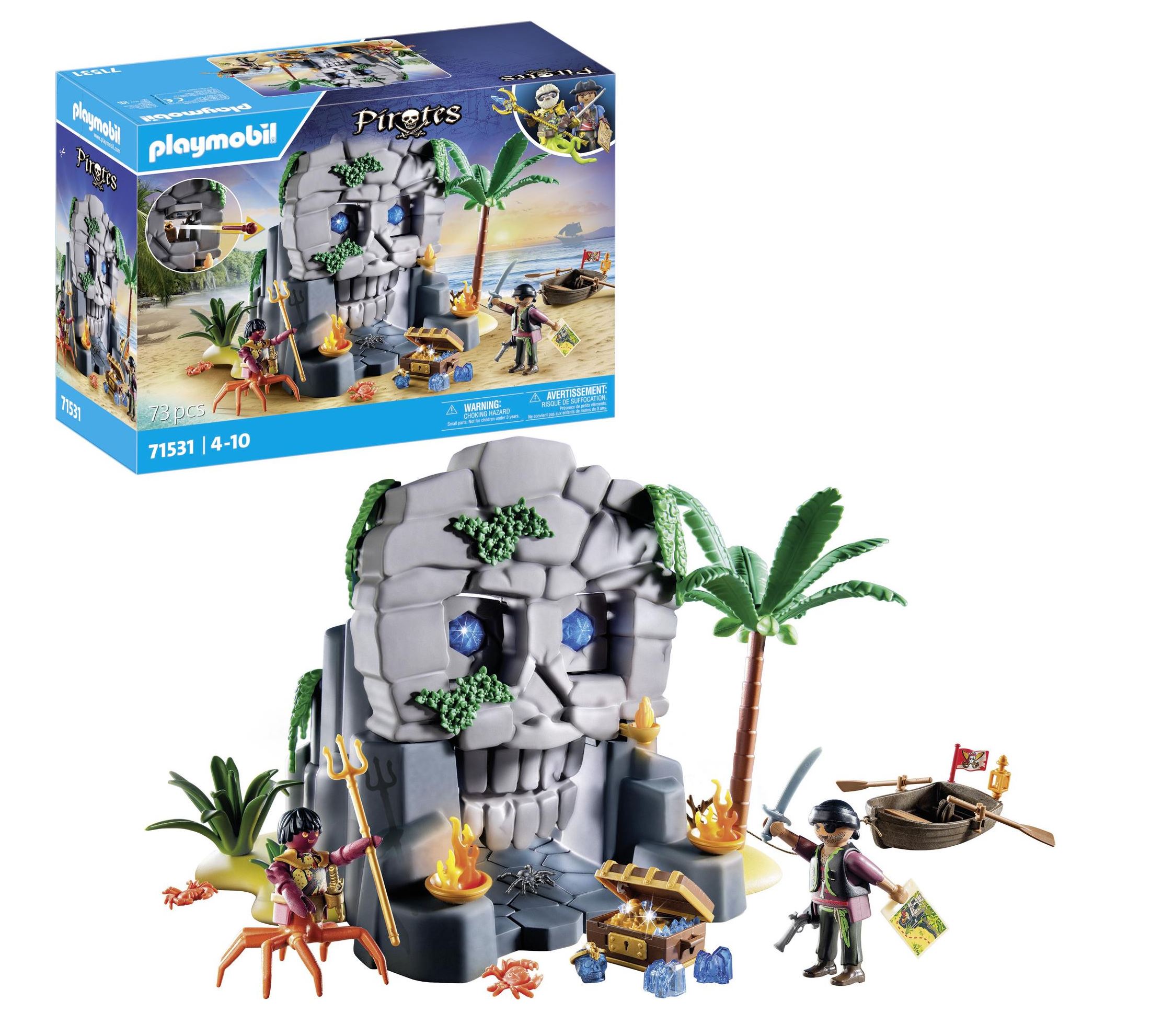 playmobil isla calavera (71531)