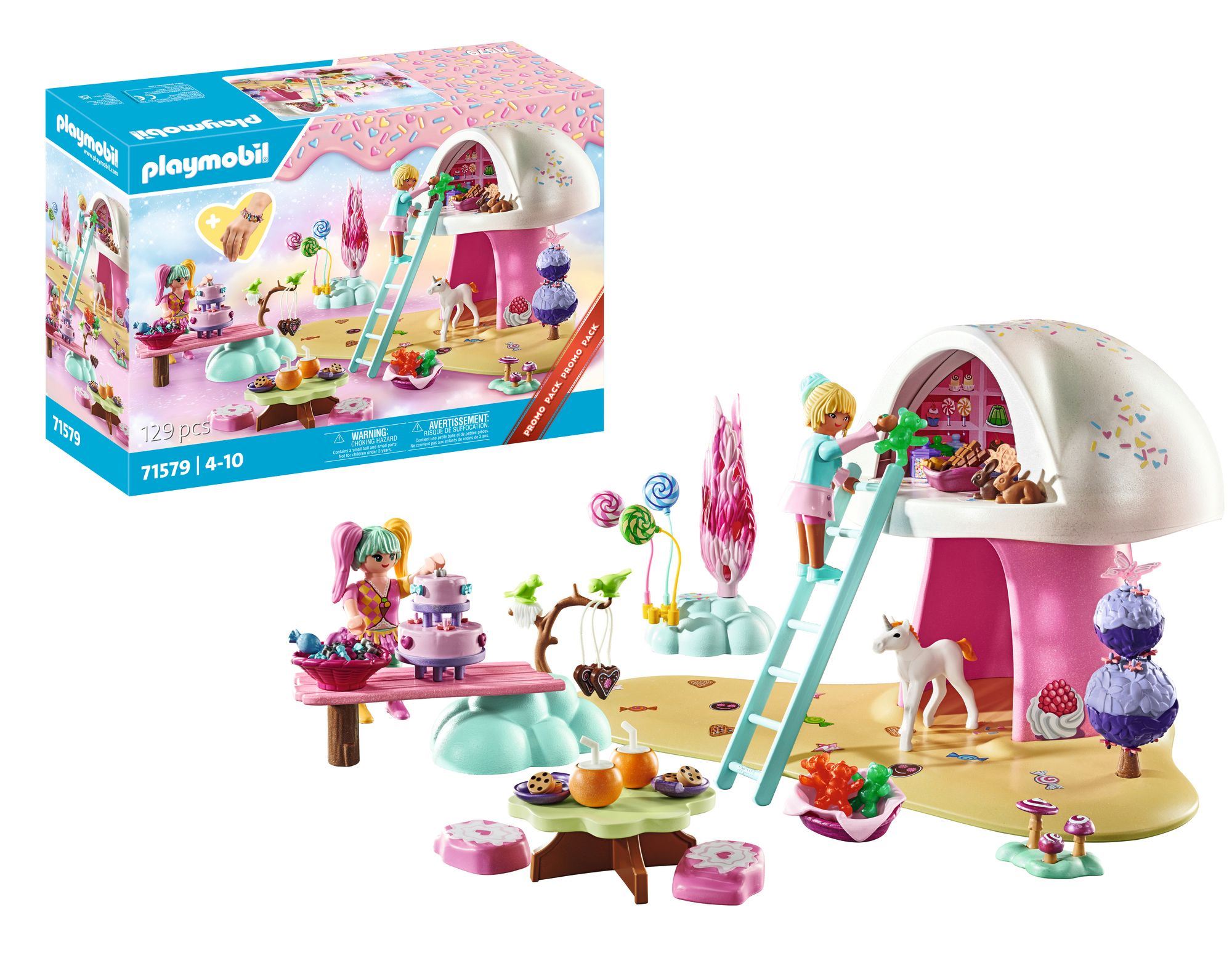 playmobil paraiso de los dulces ( 71579)