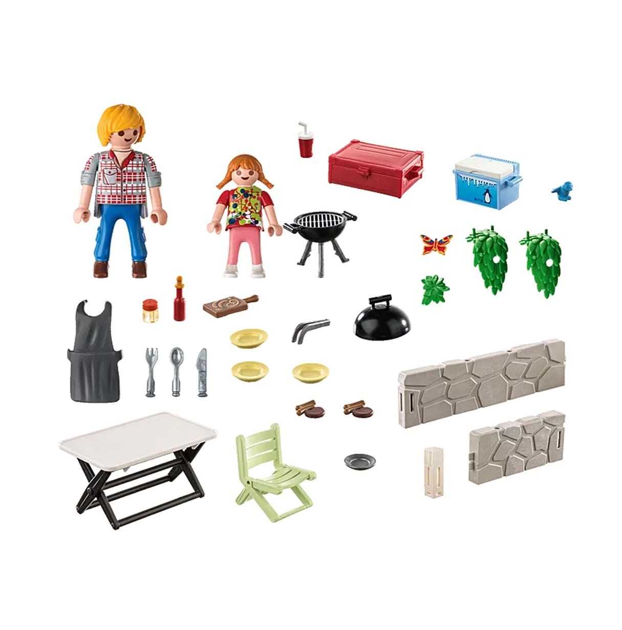 playmobil barbacoa ( 71427 )