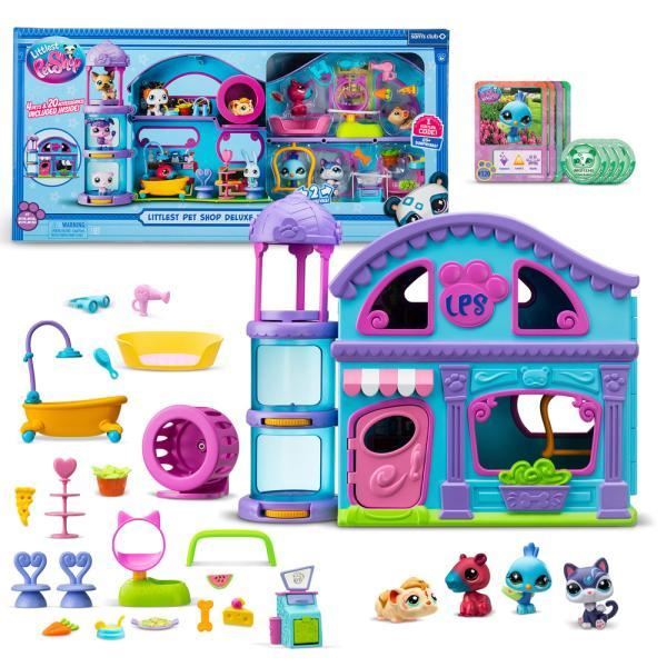 littlest pet shop casa deluxe (bandai - bf00596)