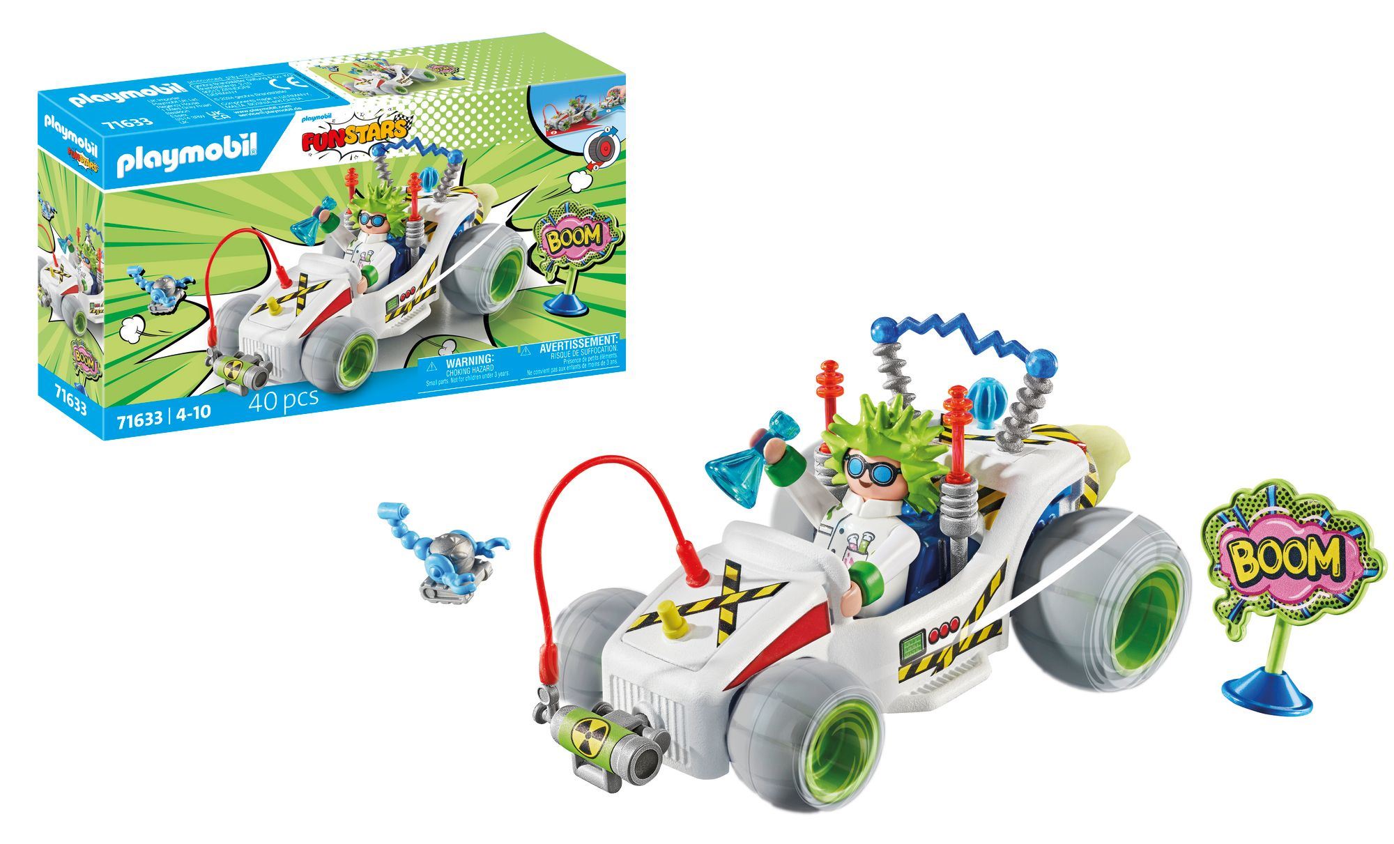 playmobil racing profesor ( 71633)