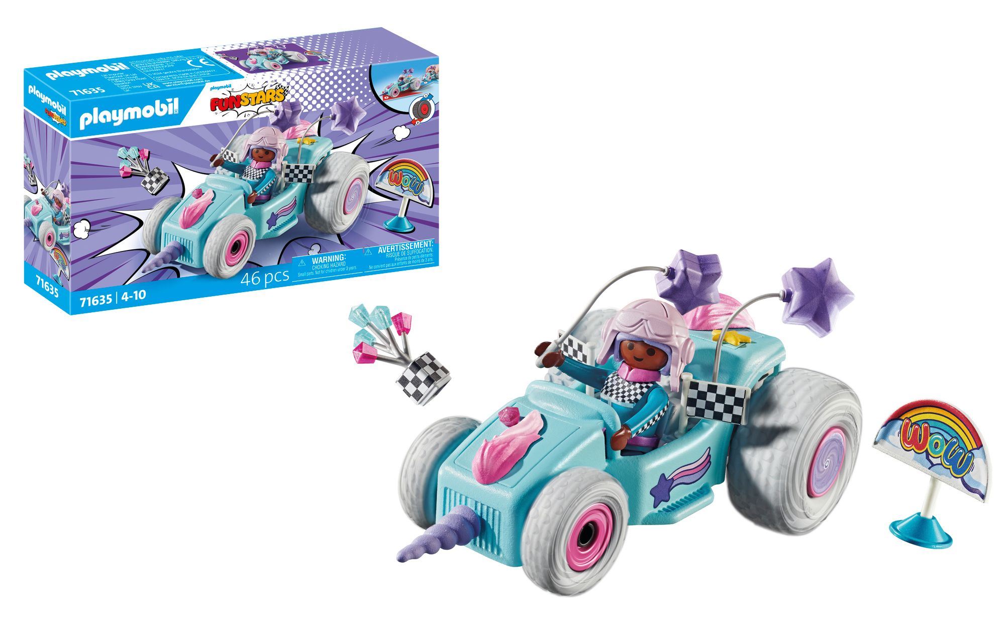 playmobil racing unicornio ( 71635)