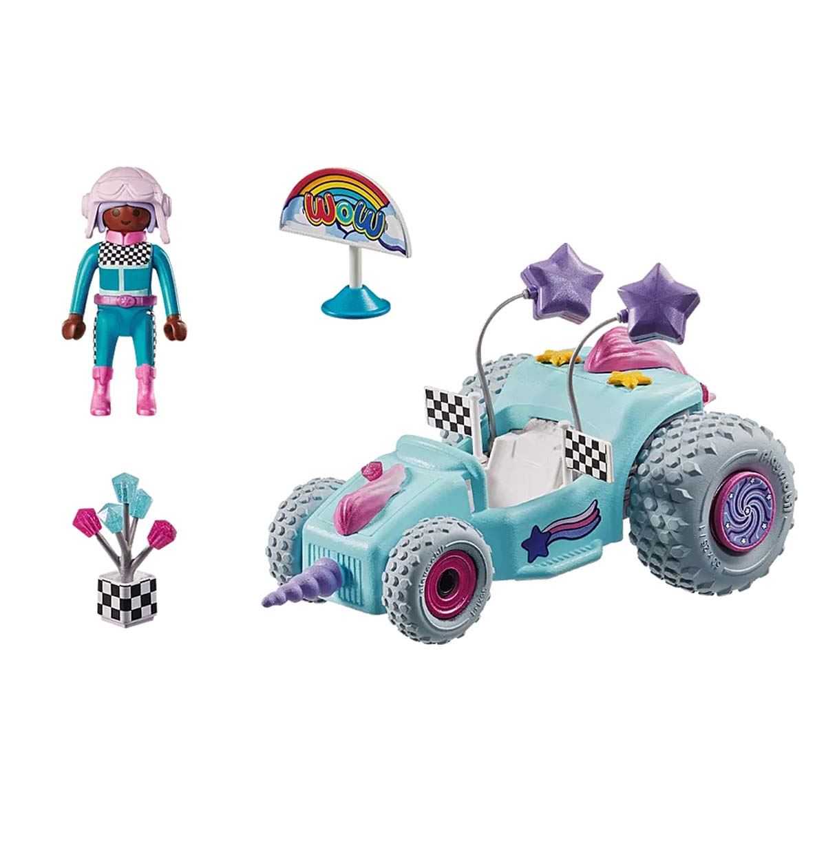 playmobil racing unicornio ( 71635)