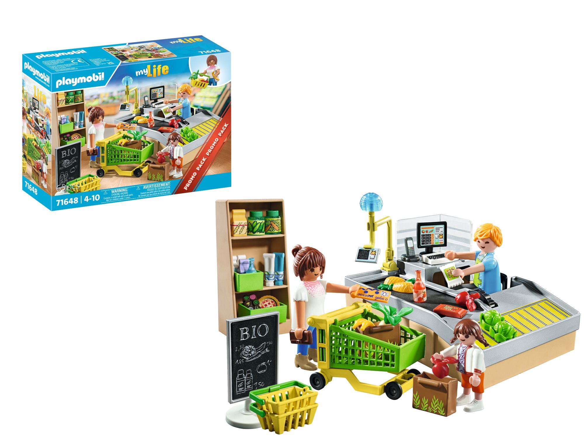 playmobil promo pack supermercado ( 71648)