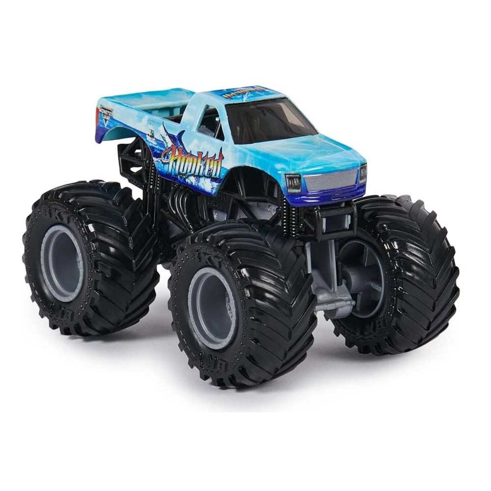 monster jam 1:64 megalodon vs hooked ( spin master - 6069872)