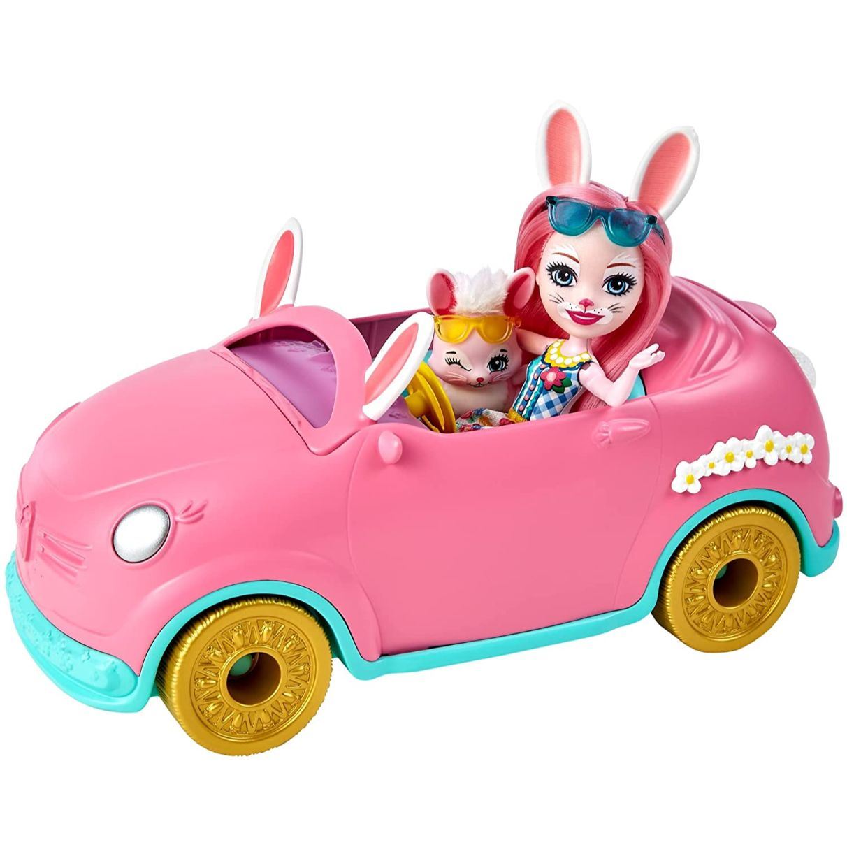 enchantimals bunnymovil  ( mattel - hcf85)