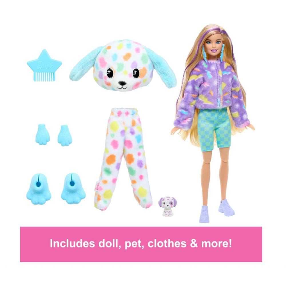 barbie cutie reveal sueÑos perro dalmata ( mattel - hrk41)