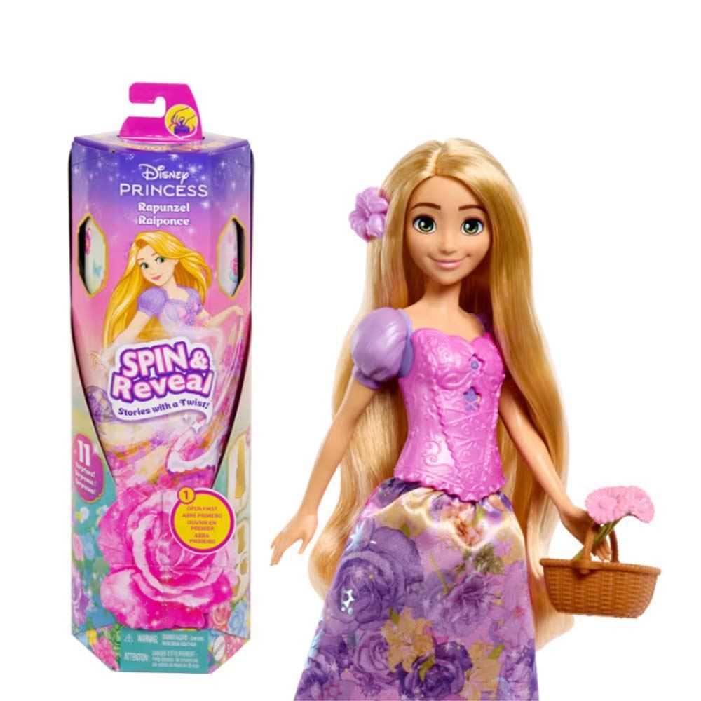 disney princess rapunzel spin and reveal ( mattel - htv86 )