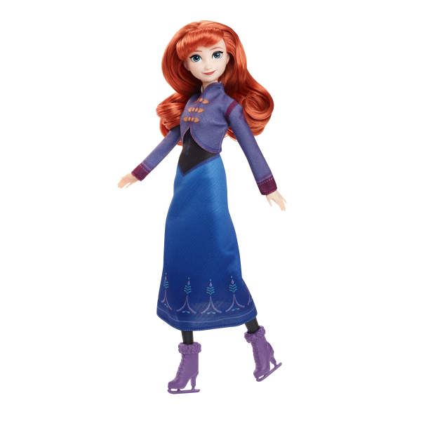 disney frozen anna articulada accesorios ( mattel - jbg54 )