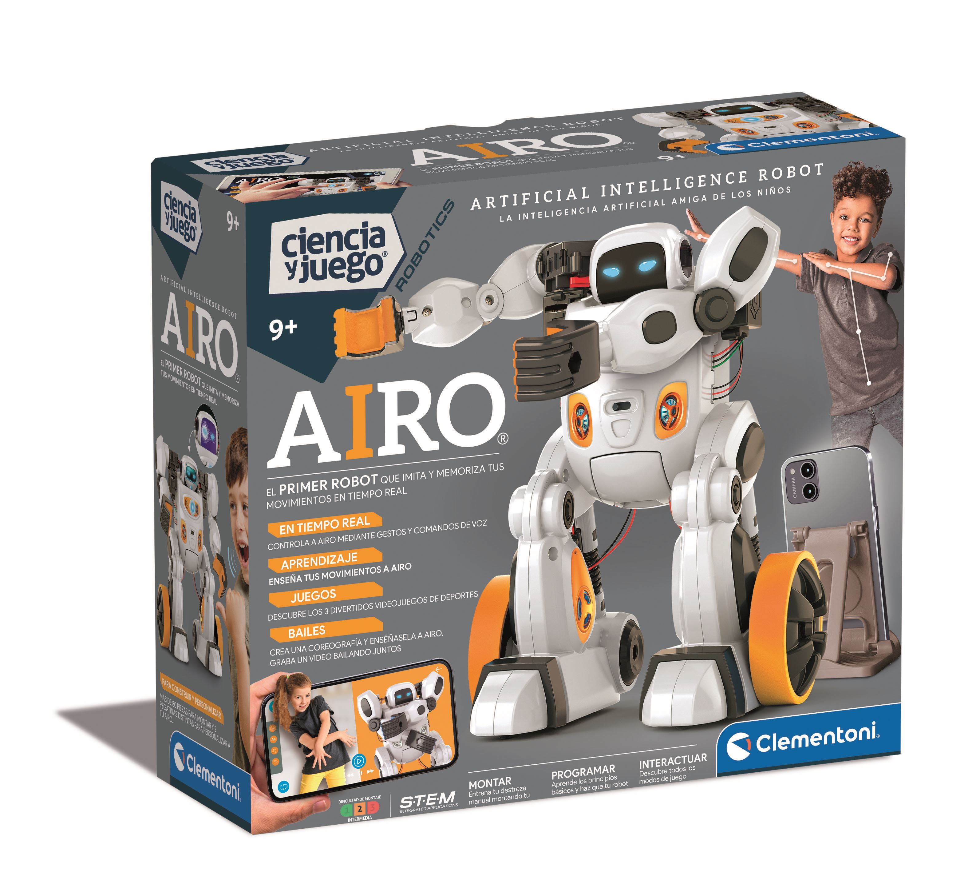 ciencia y juego robot airo ( clementoni - 55513)