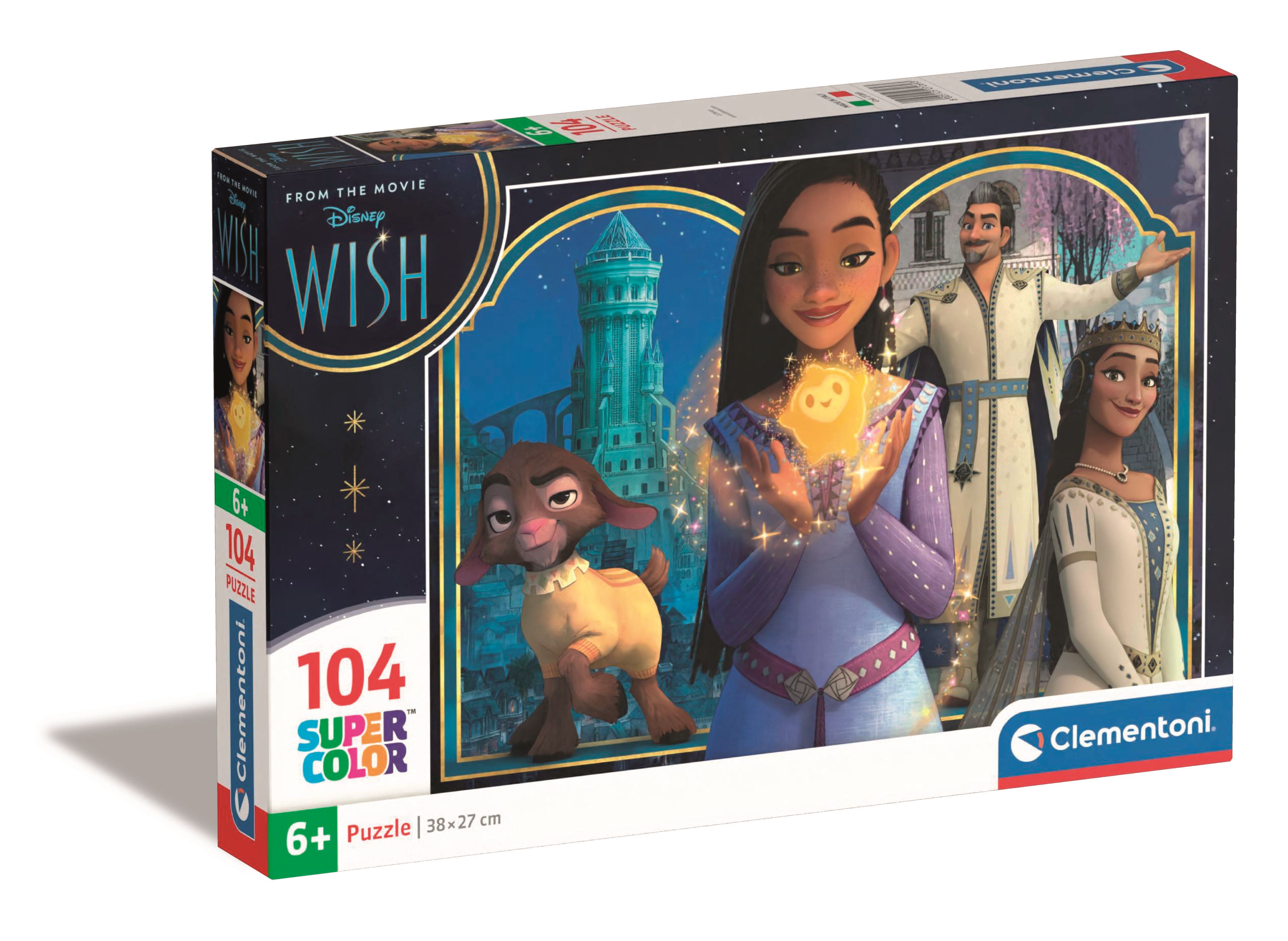 puzzle 104 pzas wish disney ( clementoni - 27269 )