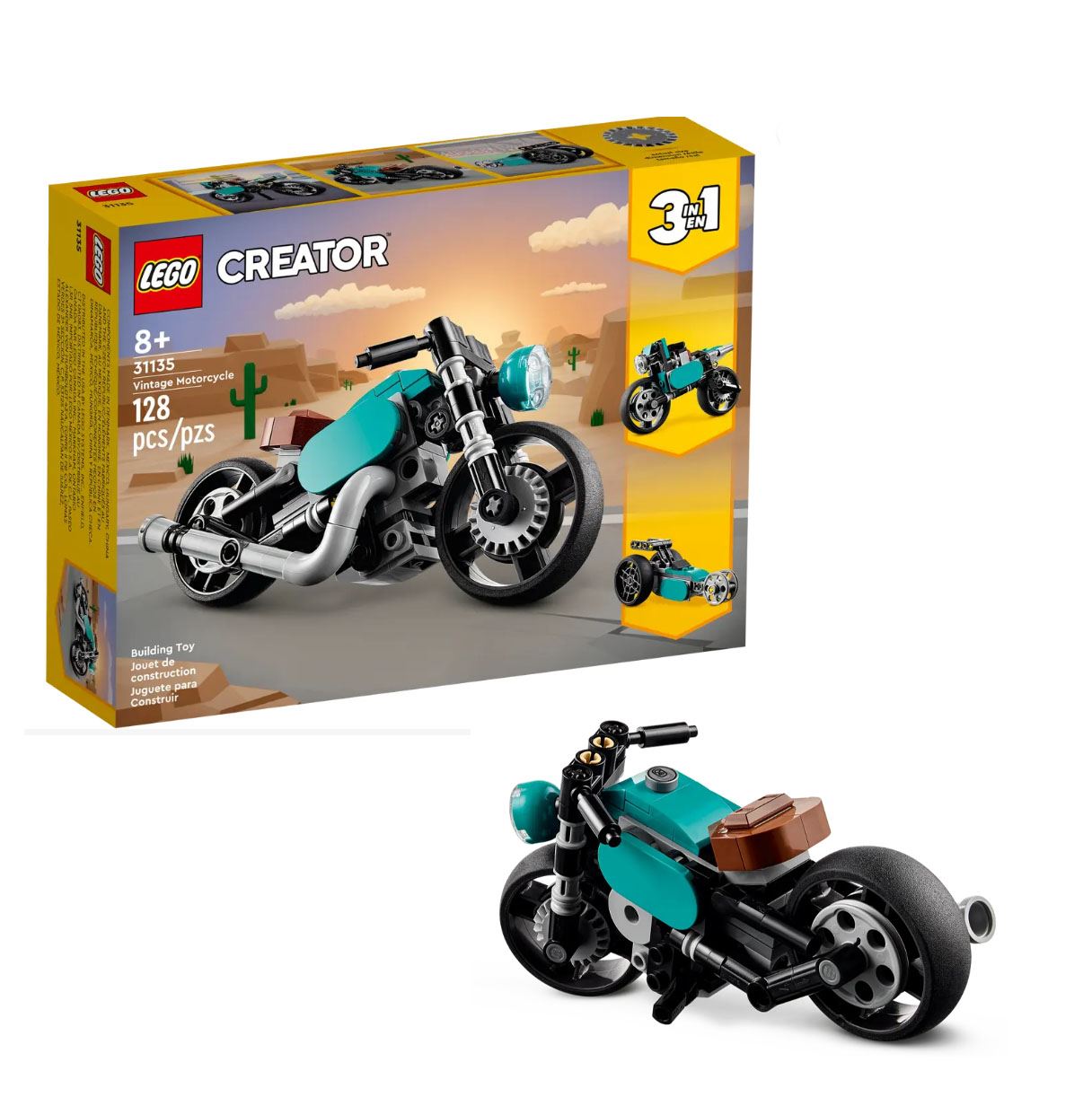 lego creator moto clasica ( lego 31135 )