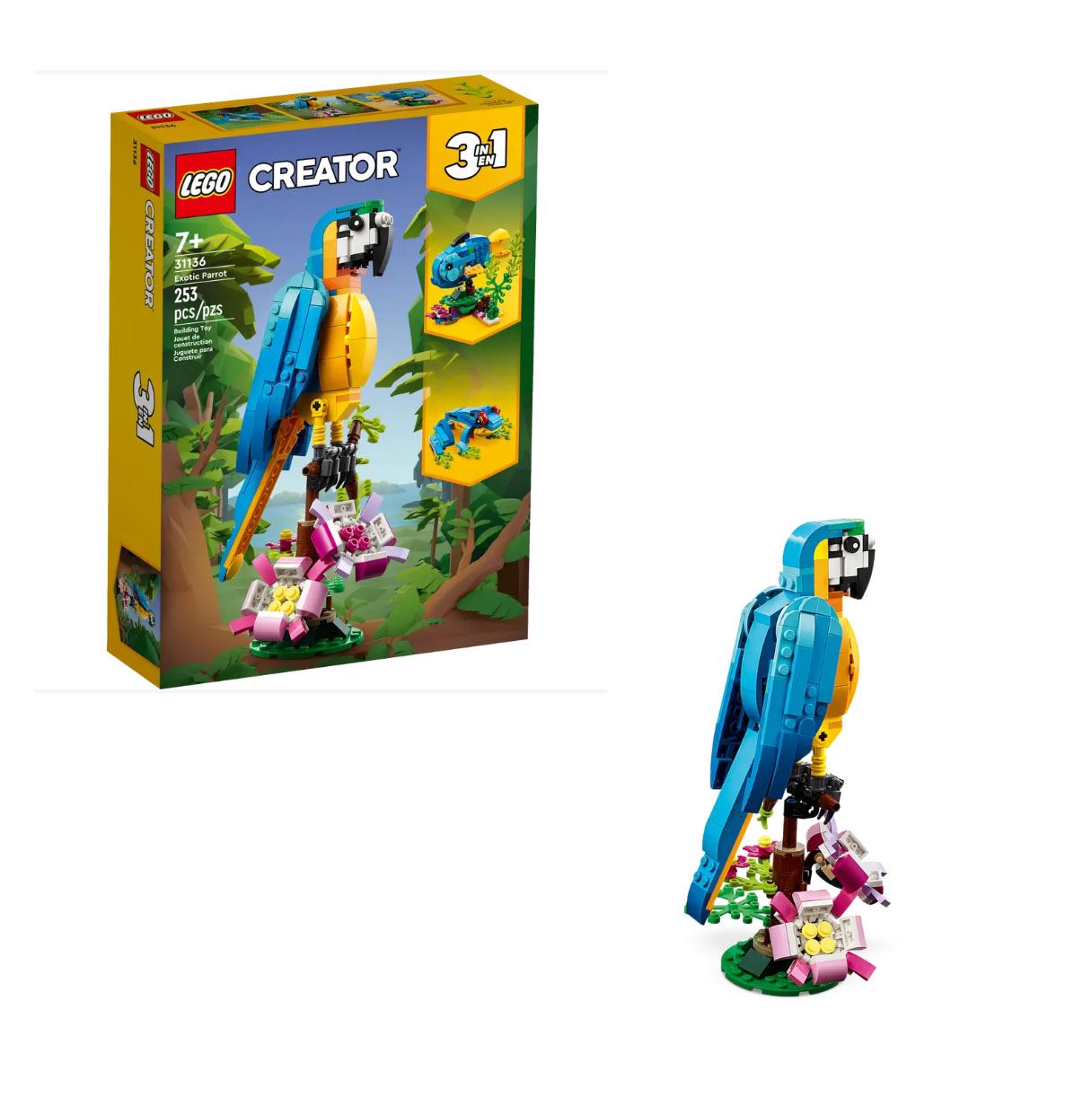 lego creator loro exotico (lego 31136)