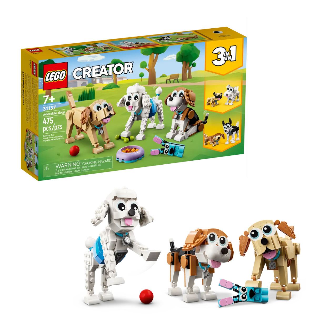 lego creator perros adorables (31137)