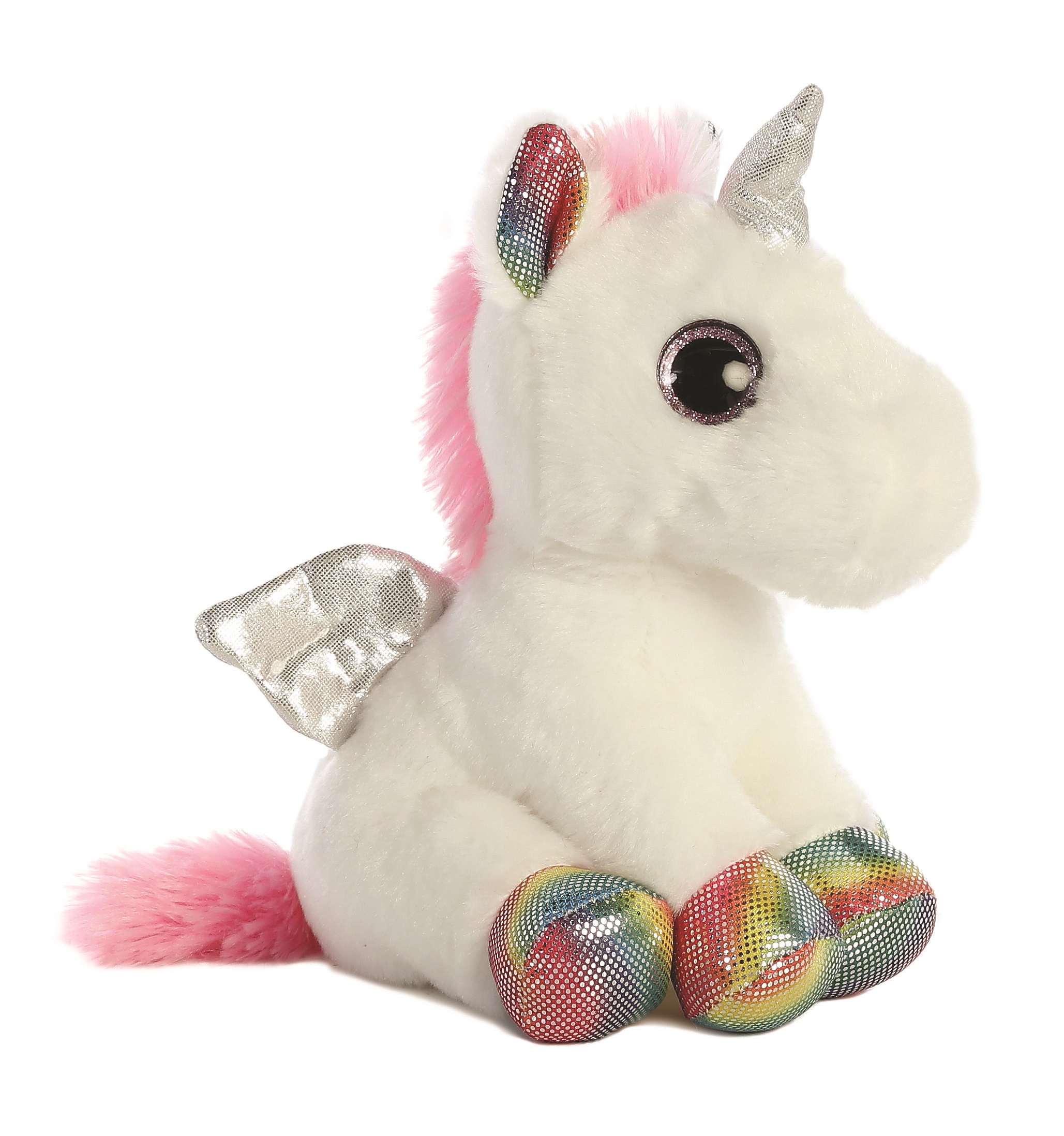 peluche unicornio soft 18 cm ( apex - 61016)