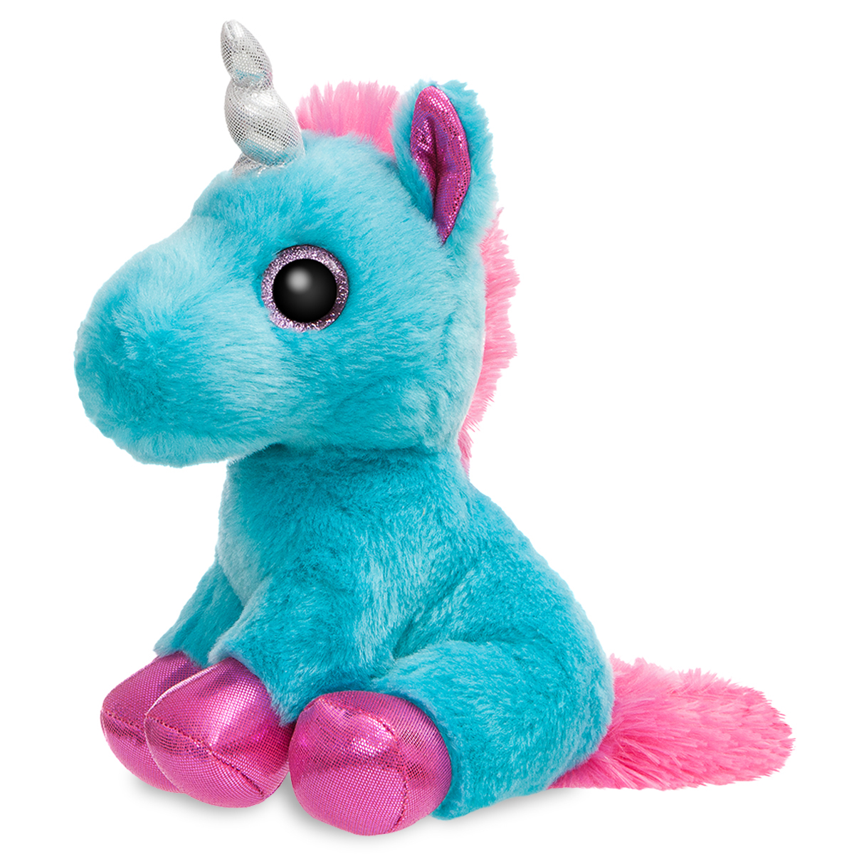 peluche unicornio turquesa 18 cm (apex - 60860)