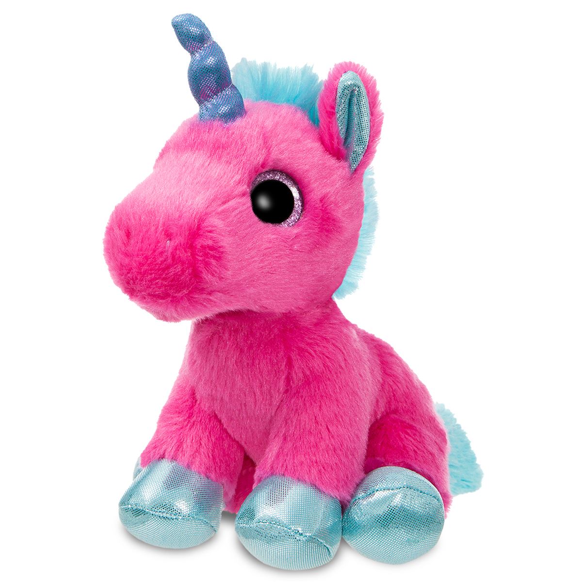 peluche unicornio rosa 18 cm ( apex - 60861)