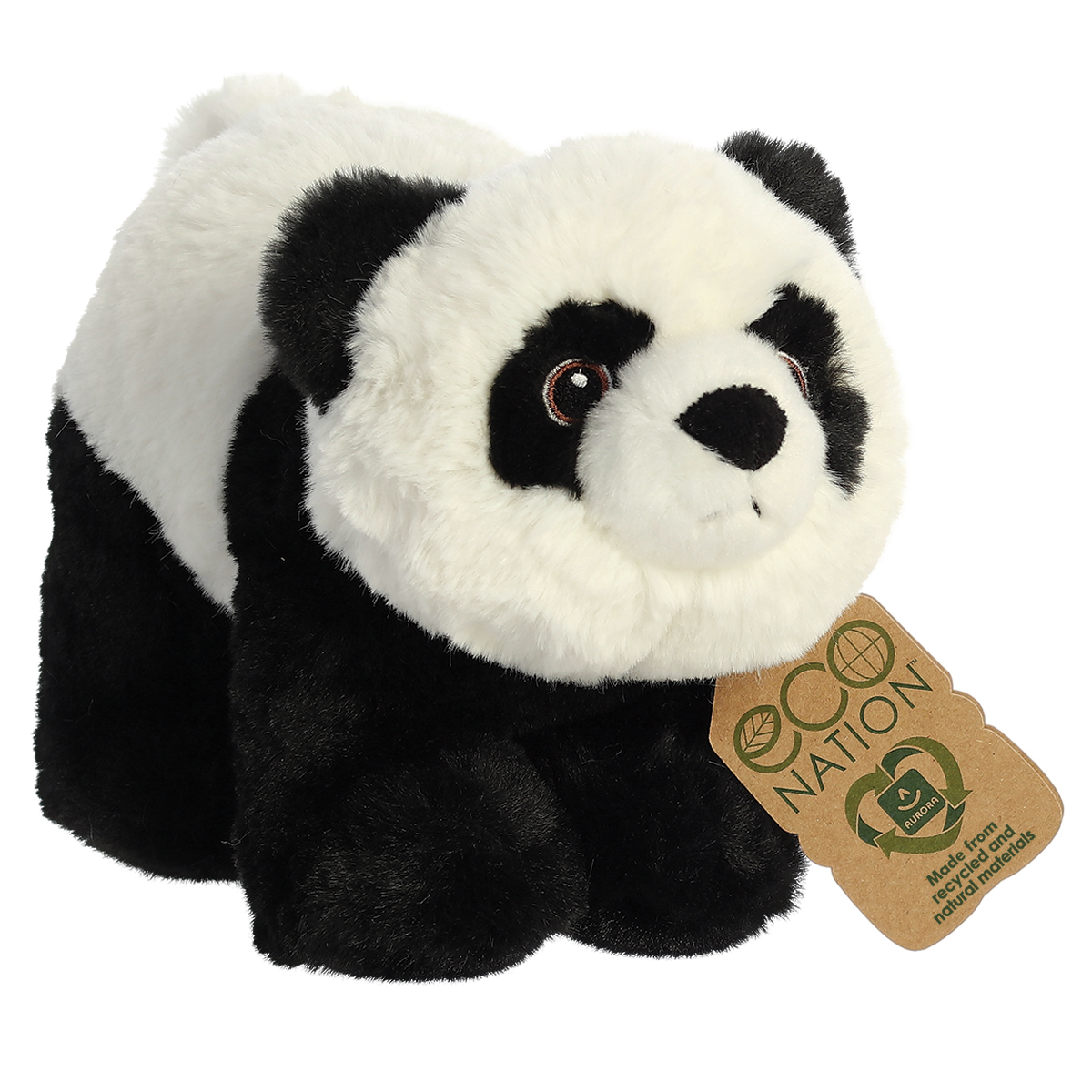 peluche eco oso panda 23 cm ( apex - 35012)