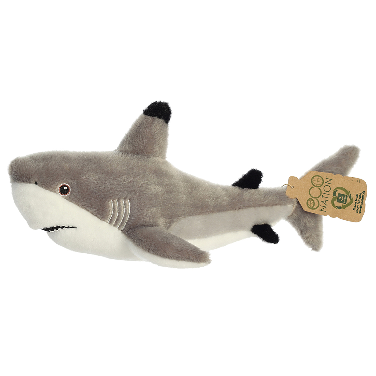 peluche eco tiburon 38 cm (apex - 35017)