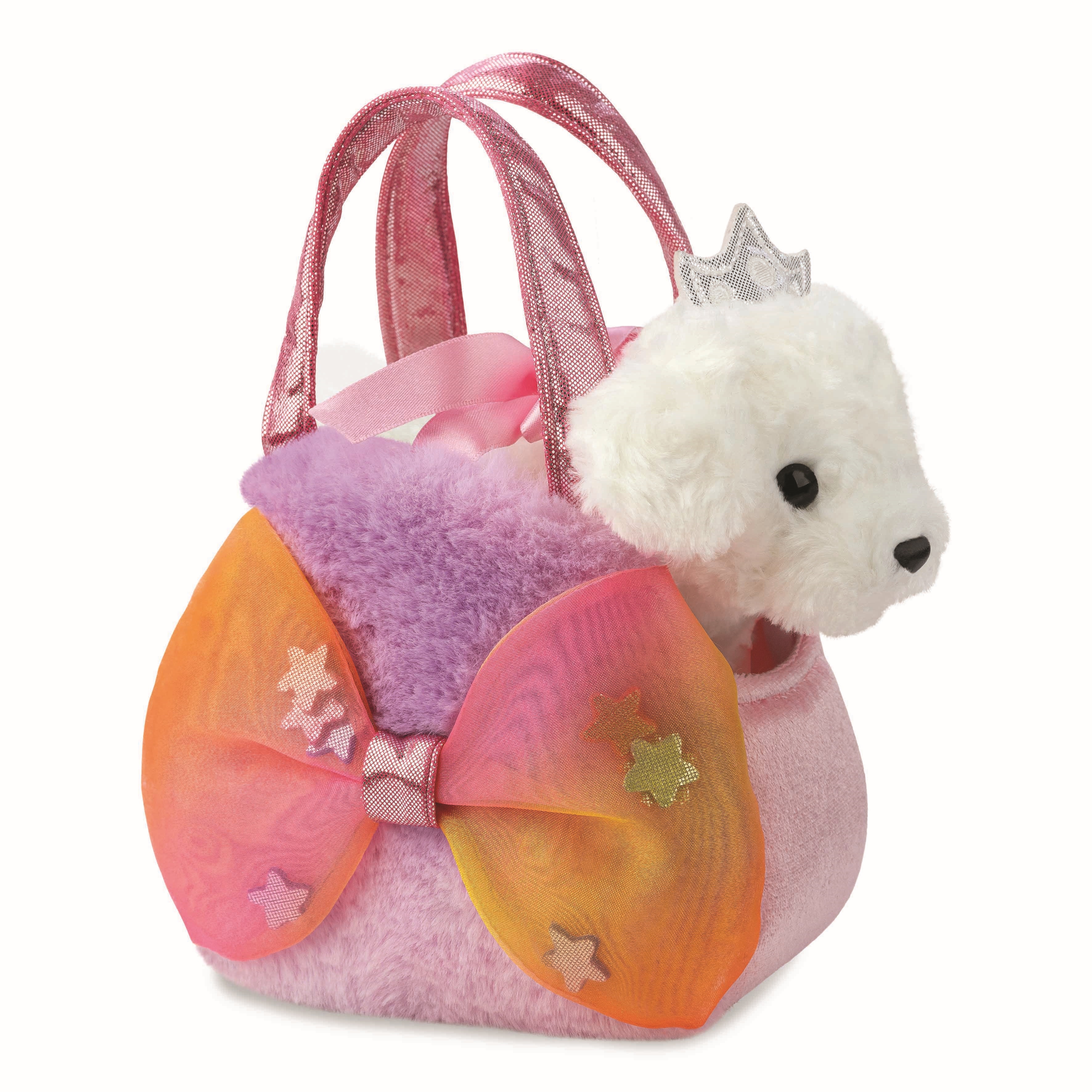 peluche fancy pals perro princesa 21 cm ( apex - 61540 )