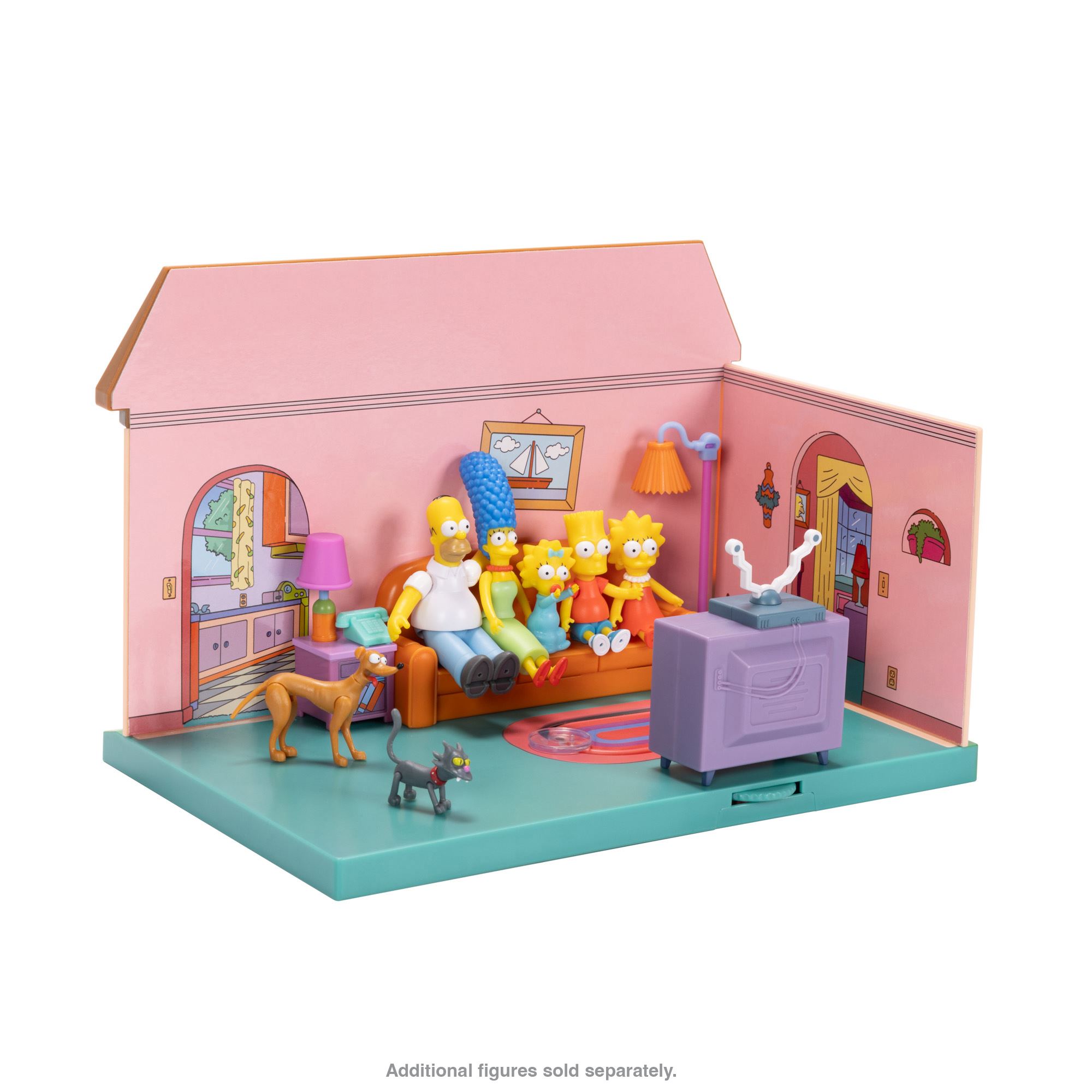 los simpsons playset la casa simpsons ( jakks pacific - 175564)